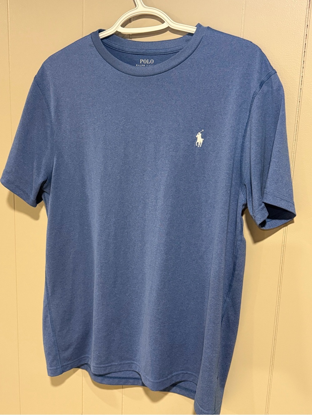 Polo by Ralph Lauren Men's Classic Crew Neck T-Shirts- Qty. 2 - Blue & Burgandy